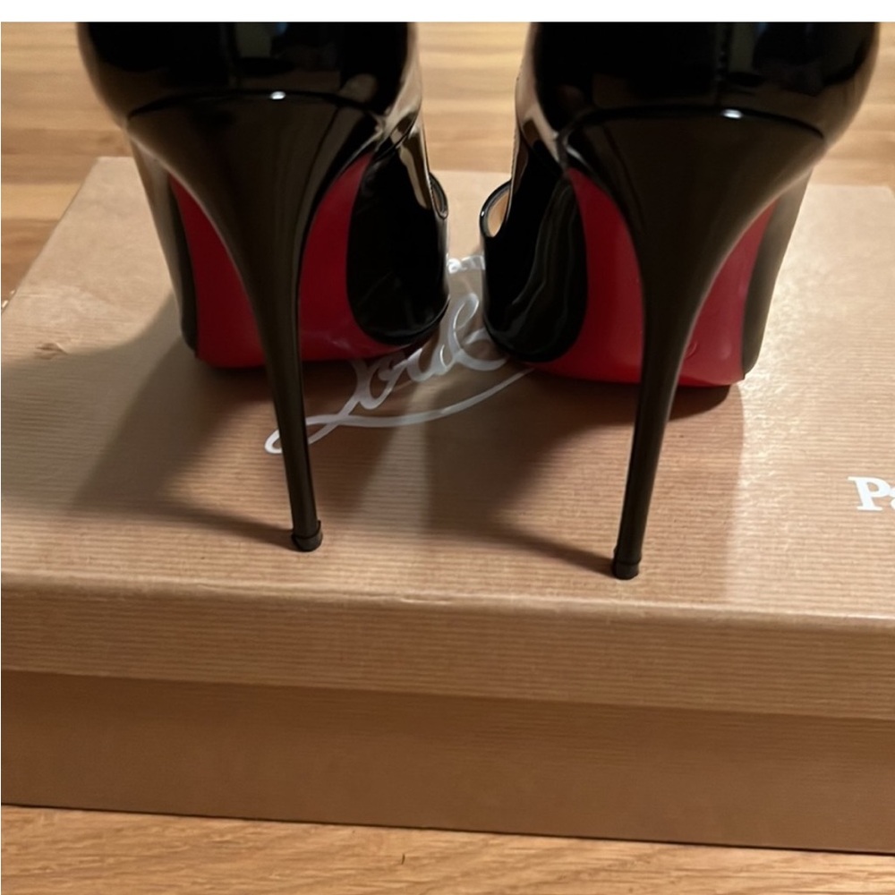 Christian Louboutin Black Stiletto Heels - Picture 4 of 7